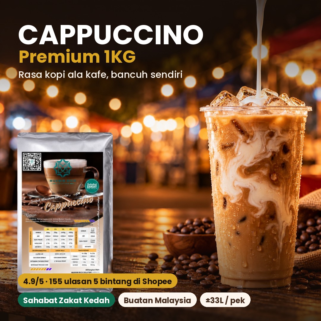 Cappuccino Mukmin Rich — gambar utama pek sebenar